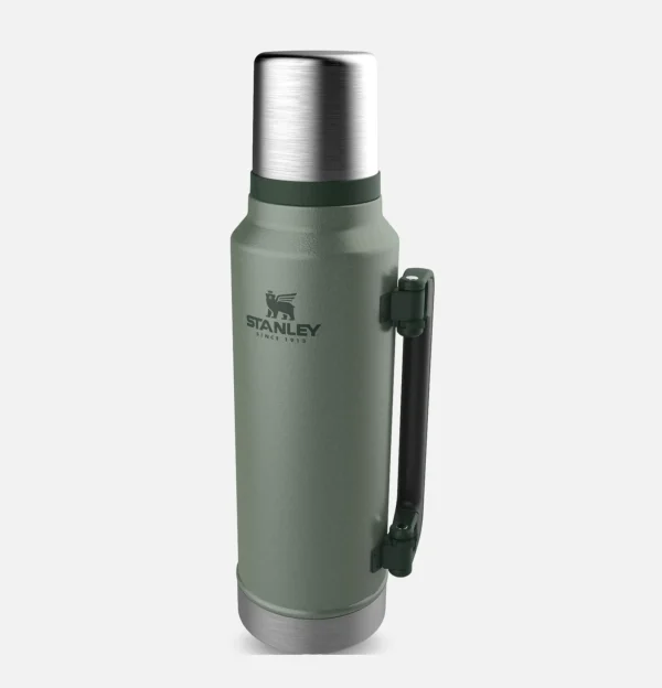 STANLEY 1913 Outdoor | Classic Legendary Bottle 1L Hammertone green