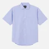 GOLDWIN Chemises | Comfortable S/s Shirt Saxe