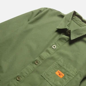 SERVICE WORKS Chemises | Coverall Jacket Olive