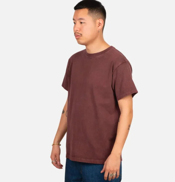 GOOD ON T-shirts | Crew Tee Bordeaux