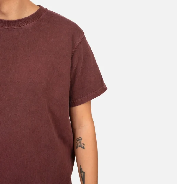 GOOD ON T-shirts | Crew Tee Bordeaux