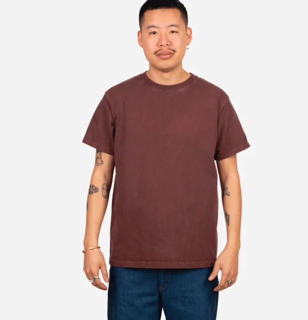 GOOD ON T-shirts | Crew Tee Bordeaux