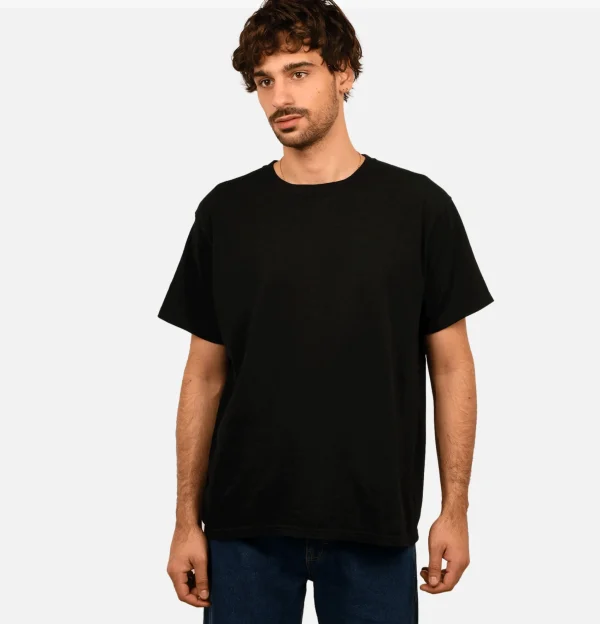 GOOD ON T-shirts | Crew Tee Non Pigment Black