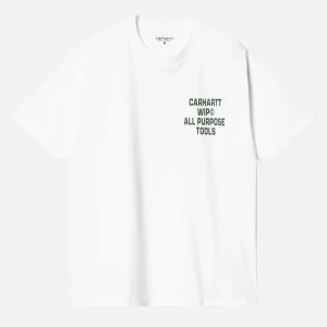 CARHARTT WIP T-shirts | Cross Screw Tee White