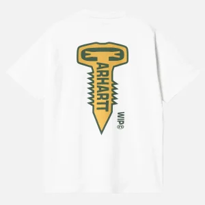 CARHARTT WIP T-shirts | Cross Screw Tee White