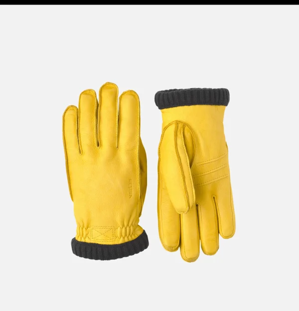 HESTRA Gants • Bonnets • Echarpes | Deerskin Gloves Yellow