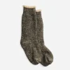 ROTOTO Chaussettes | Double Face Black Brown