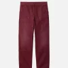 CARHARTT WIP Pantalons | Double Knee Pant Malbec