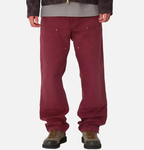 CARHARTT WIP Pantalons | Double Knee Pant Malbec