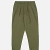 UNIVERSAL WORKS Chinos | Double Pleat Pant Light Olive