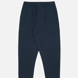 UNIVERSAL WORKS Chinos | Double Pleat Pant Navy