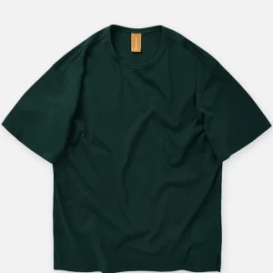 FRIZMWORKS T-shirts | Double Rib Oversized Tee Green