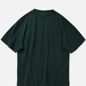 FRIZMWORKS T-shirts | Double Rib Oversized Tee Green