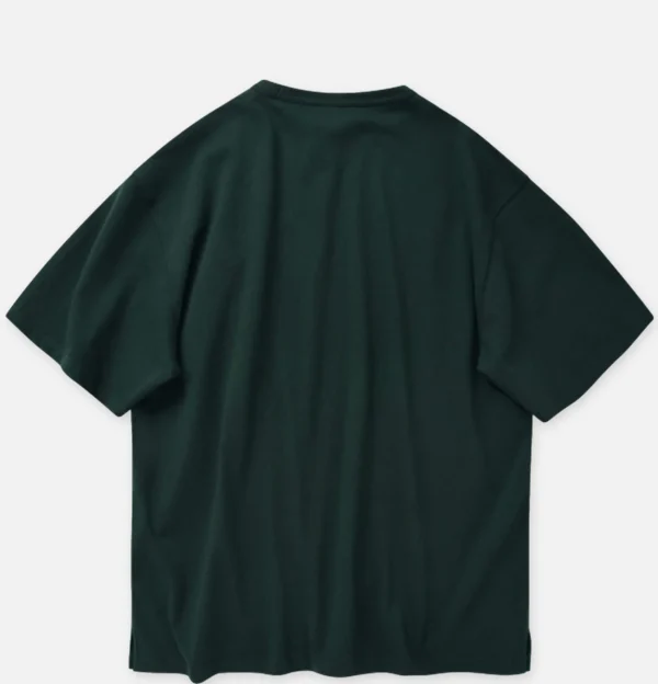 FRIZMWORKS T-shirts | Double Rib Oversized Tee Green