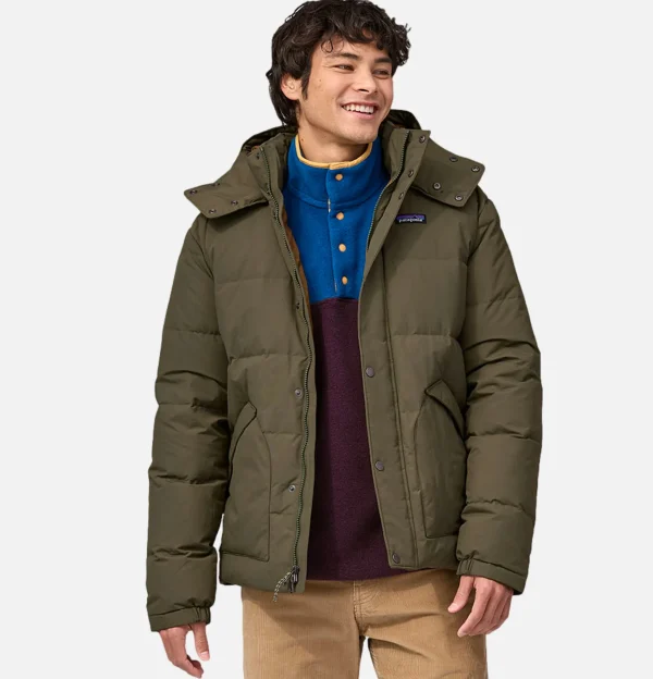 PATAGONIA Blousons & Manteaux | Downdrift Jacket Basin Green