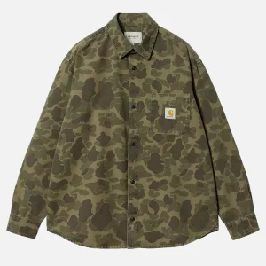 CARHARTT WIP Chemises | Duck Shirt Camo Green