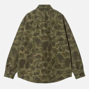 CARHARTT WIP Chemises | Duck Shirt Camo Green