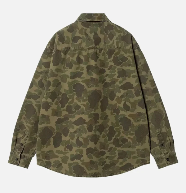 CARHARTT WIP Chemises | Duck Shirt Camo Green