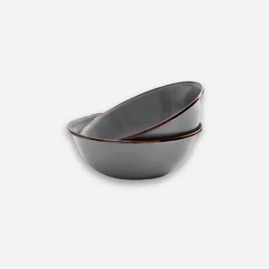 BAREBONES Outdoor | Enamel Bowl Set x 2 Grey