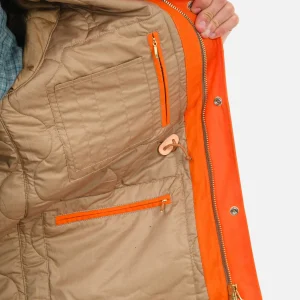 MANIFATTURA CECCARELLI Blousons & Manteaux | Fisherman Parka Orange