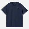 CARHARTT WIP T-shirts | Fold Duck Tee Air Force Blue