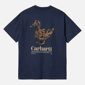 CARHARTT WIP T-shirts | Fold Duck Tee Air Force Blue