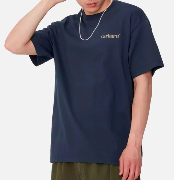 CARHARTT WIP T-shirts | Fold Duck Tee Air Force Blue