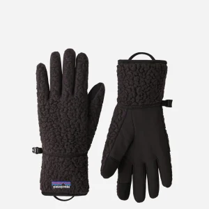 PATAGONIA ACCESSORIES Gants • Bonnets • Echarpes | Gant Retro Pile Black