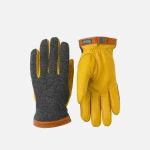 HESTRA Gants • Bonnets • Echarpes | Gants Deerskin Wool Tricot Charcoal