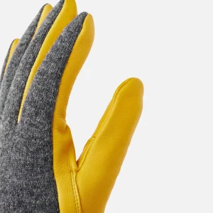 HESTRA Gants • Bonnets • Echarpes | Gants Deerskin Wool Tricot Charcoal