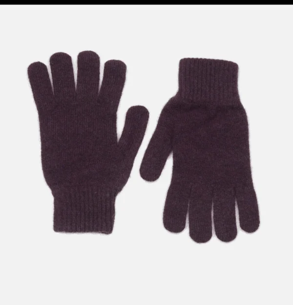 ROBERT MACKIE Gants • Bonnets • Echarpes | Gants Munro Blackgrape