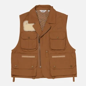 WOOLRICH Blousons & Manteaux | Gilet de pêche classique Beige