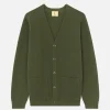 NITTO KNITWEAR Pulls & Cardigans | Gilet Youri Coton Green