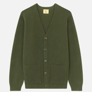 NITTO KNITWEAR Pulls & Cardigans | Gilet Youri Coton Green