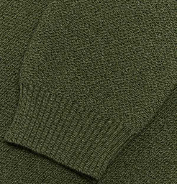 NITTO KNITWEAR Pulls & Cardigans | Gilet Youri Coton Green