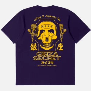 EDWIN T-shirts | Ginza Secret T-shirt Parachute Violet