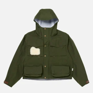 WOOLRICH Blousons & Manteaux | Goretex Fishing Jacket Green