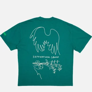 DEUS T-shirts | Hauntology Tee Forest Green