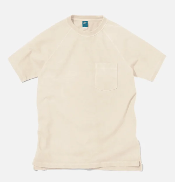 GOOD ON T-shirts | Heavy Raglan Pocket Tee Natural