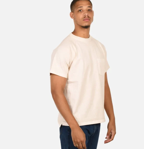 GOOD ON T-shirts | Heavy Raglan Pocket Tee Natural