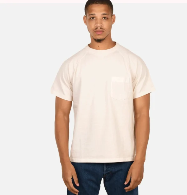 GOOD ON T-shirts | Heavy Raglan Pocket Tee Natural