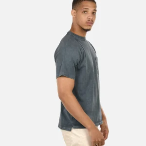 GOOD ON T-shirts | Heavy Raglan Pocket Tee Slate