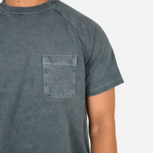 GOOD ON T-shirts | Heavy Raglan Pocket Tee Slate