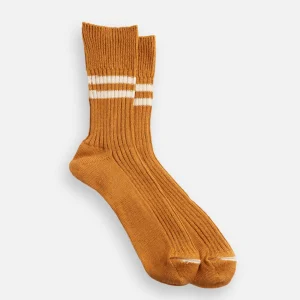 ROTOTO Autres | Chaussettes | Hemp Organic Cotton Stripe Sun