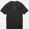 GOOD ON T-shirts | Henley Tee Black