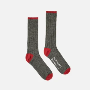 UNIVERSAL WORKS Chaussettes | Hike Sock Wool Derby