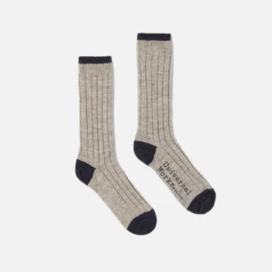 UNIVERSAL WORKS Chaussettes | Hike Sock Wool Stone