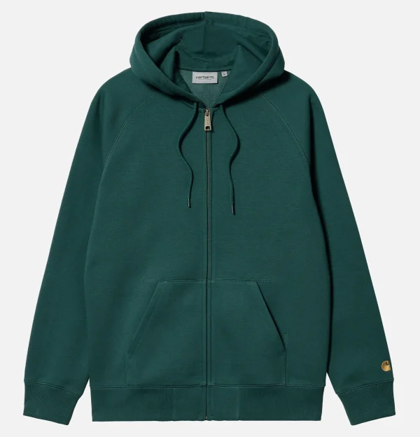 CARHARTT WIP Sweats & Polaires | Hooded Chase Jacket Botanic Green