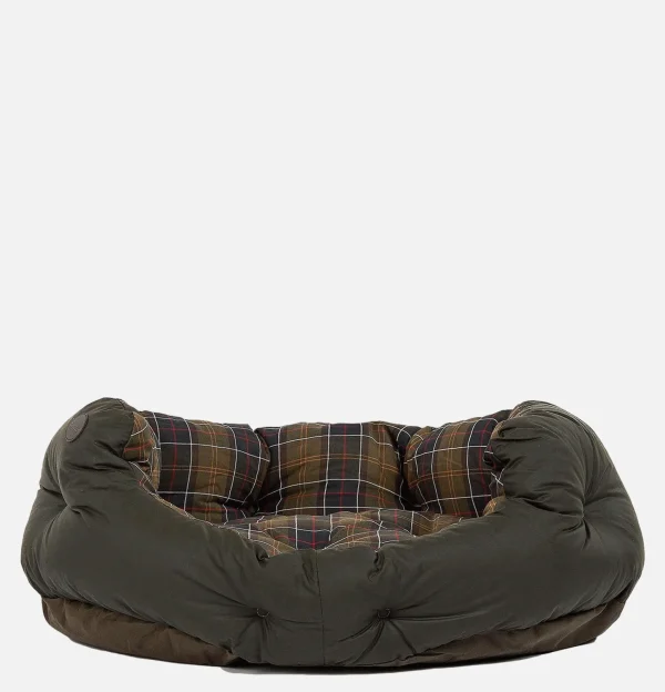 BARBOUR Maison | 35in Luxury Dog Bed Tartan