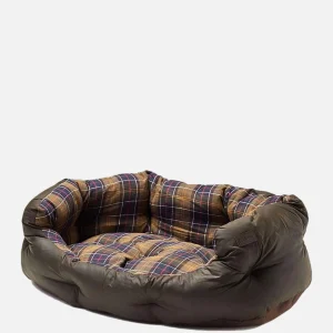 BARBOUR Maison | 35in Luxury Dog Bed Tartan